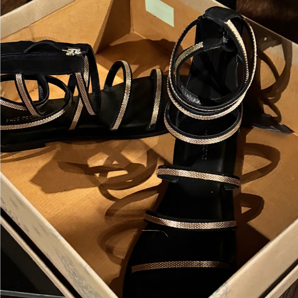New with box Free People gladiators sandal